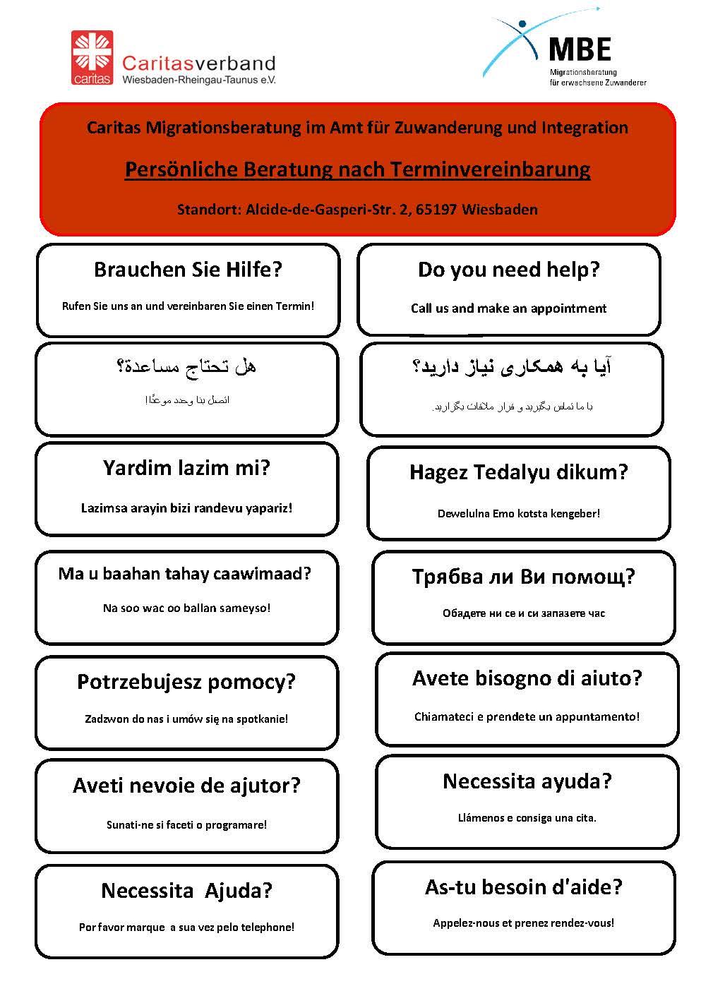 Login zum persönlichen Bereich der VWA